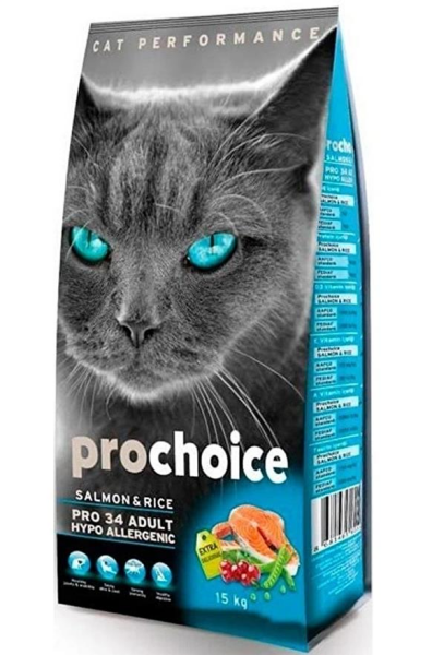 Prochoice Cat Pro 34 Somonlu Yetişkin Kedi Maması 2 Kg