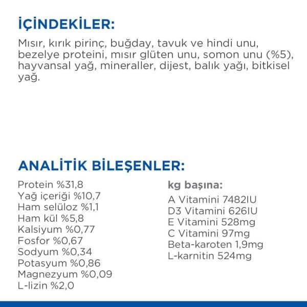 Hill's SCIENCE PLAN Somon Kısırlaştırılmış Yetişkin Kedi Maması 3 Kg