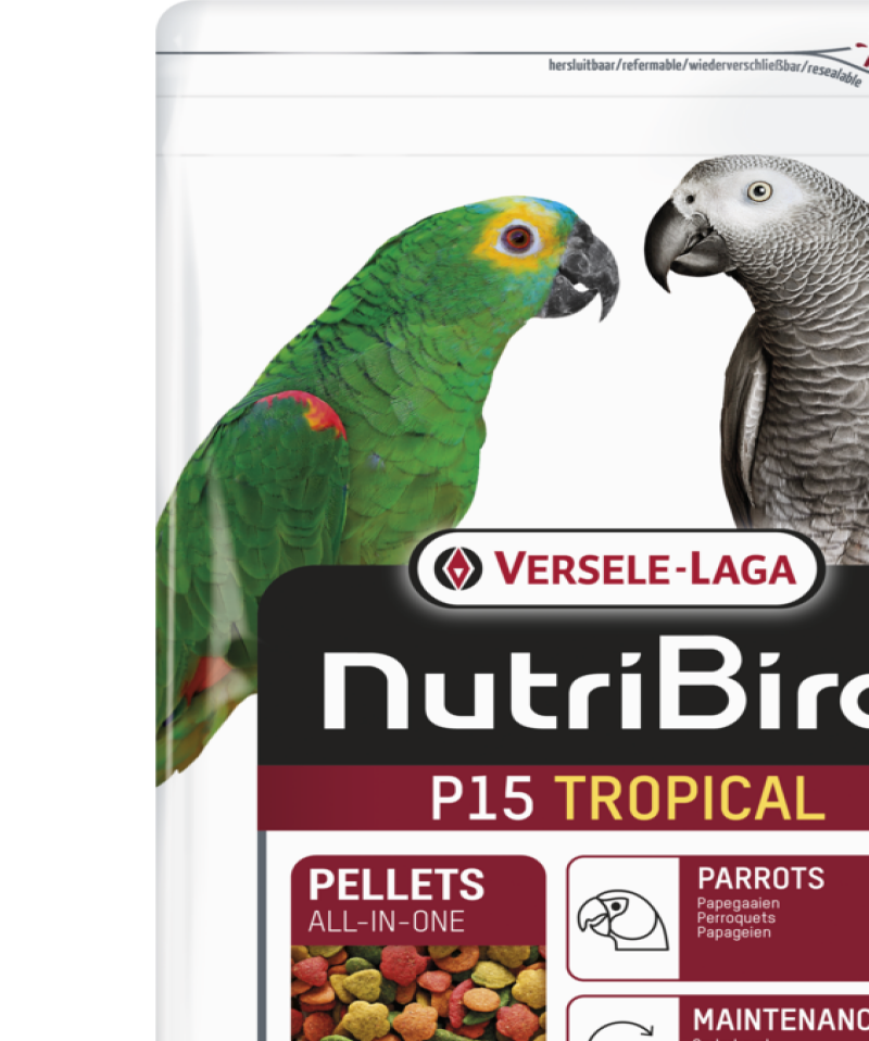 Versele Laga Nutrıbırd P15 Tropıcal Papağan Pelet Yem 10kg