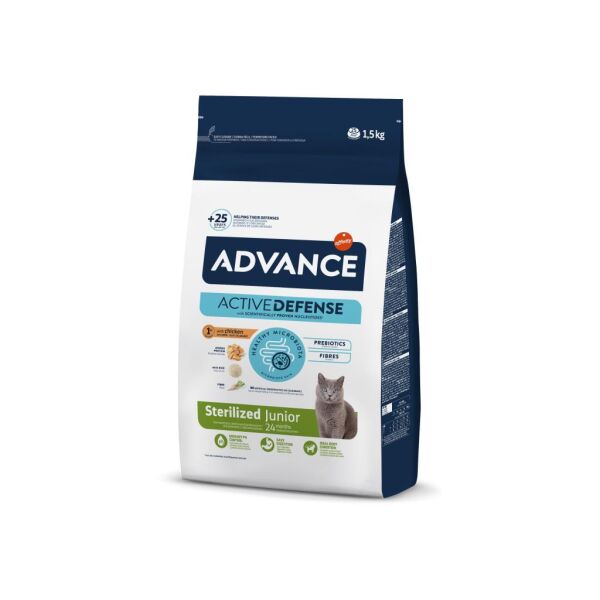 Advance Tavuklu Kısırlaştırılmış Yavru Kedi Maması 1,5 Kg