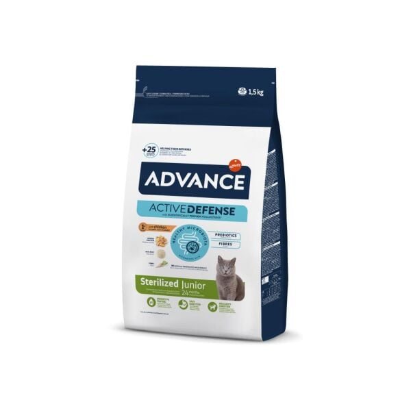Advance Tavuklu Kısırlaştırılmış Yavru Kedi Maması 1,5 Kg