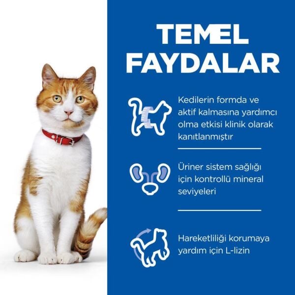 Hill's SCIENCE PLAN Ördekli Kısırlaştırılmış Yetişkin Kedi Maması 3kg