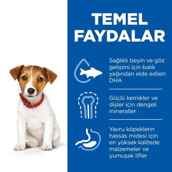 Hill's SCIENCE PLAN Tavuklu Küçük ve Mini Irk Yavru Köpek Maması 1.5kg