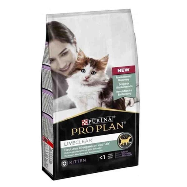 Proplan LiveClear Hindili Yavru Kedi Maması 1,4 Kg