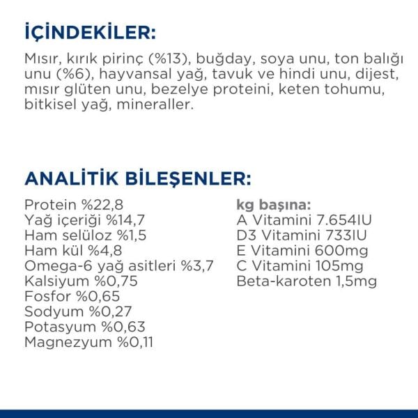 Hill's SCIENCE PLAN Ton Balıklı ve Pirinçli Orta Irk Yetişkin Köpek Maması 10+2kg