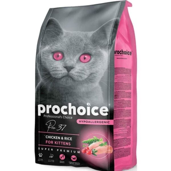ProChoice 37 Tavuklu ve Pirinçli Yavru Kedi Maması 15 Kg