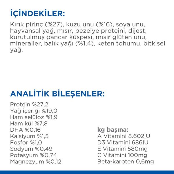 Hill's SCIENCE PLAN Kuzulu ve Pirinçli Orta Irk Yavru Köpek Maması 12+2kg