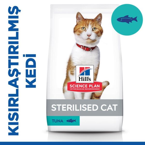 Hill's SCIENCE PLAN Ton Balıklı Kısırlaştırılmış Yetişkin Kedi Maması 13+2kg