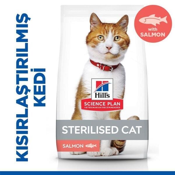 Hill's SCIENCE PLAN Somonlu Kısırlaştırılmış Yetişkin Kedi Maması 13+2 Kg