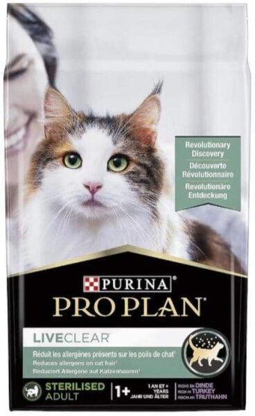 Proplan LiveClear Hindili Kısırlaştırılmış Kedi Maması 7 Kg