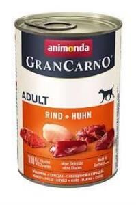Animonda Gran Carno Sığır Etli ve Tavuklu Yetişkin Köpek Konservesi 400 Gr