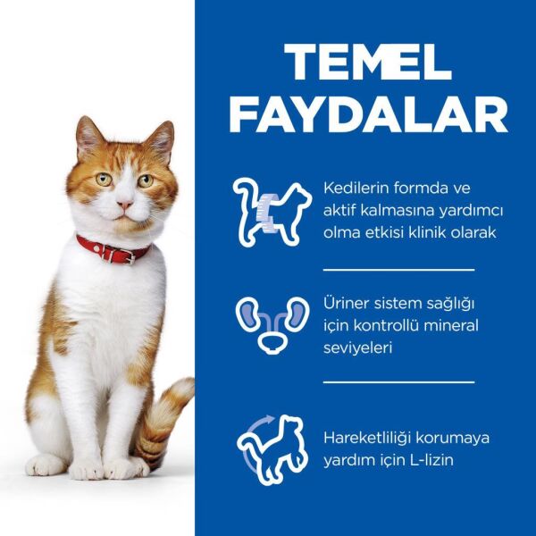 Hill's SCIENCE PLAN Tavuklu Kısırlaştırılmış Yetişkin Kedi Maması 3kg