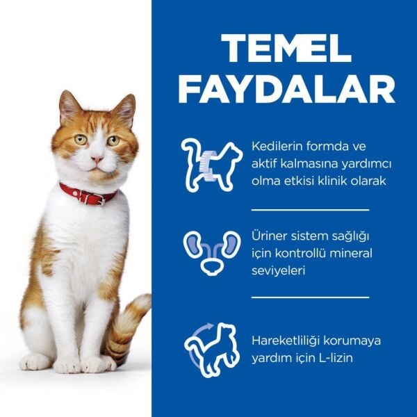 Hill's SCIENCE PLAN Tavuklu Kısırlaştırılmış Yetişkin Kedi Maması 3kg