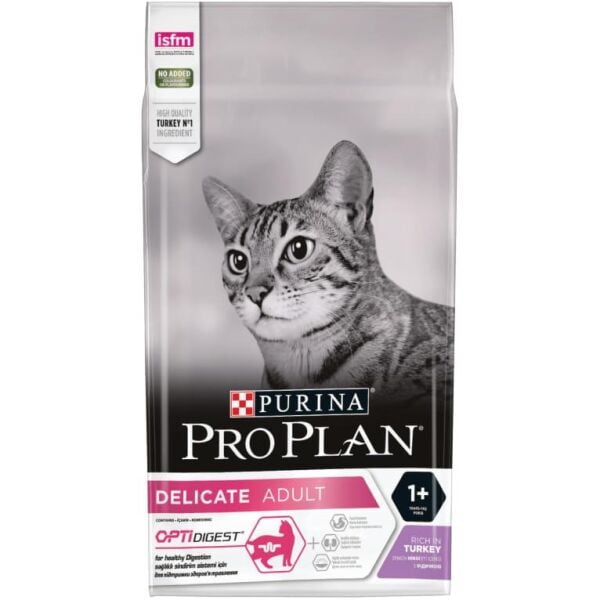 Proplan Delicate Hindili Hassas Seçici Yetişkin Kedi Maması 3 Kg