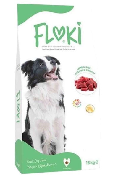 Floki Kuzu Etli Yetişkin Köpek Maması 15 Kg
