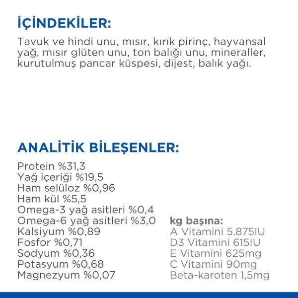 Hill's SCIENCE PLAN Tuna Balıklı Yetişkin Kedi Maması 1,5 Kg