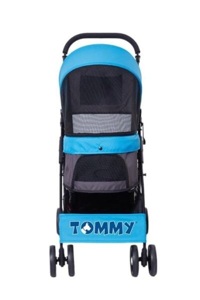 Tommy Evcil Hayvan Arabası Mavi 67*47*98 Cm Max 15 Kg