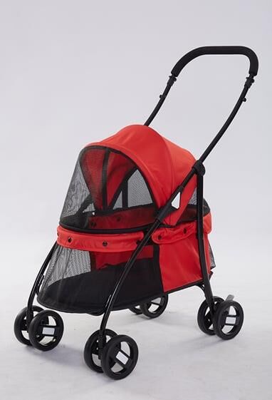 Tommy Evcil Hayvan Arabası Kırmızı 76.5*44*99 Cm Max 15 Kg