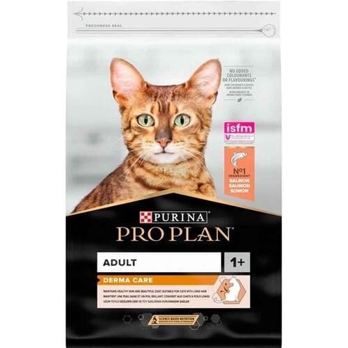 Pro Plan Derma Care Somonlu Tüy Sağlığı Destekleyici Kedi Maması 10 Kg