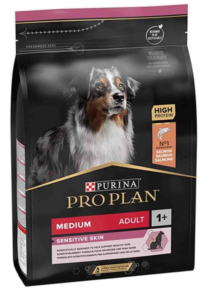 Proplan Medium Adult Somonlu Orta Irk Yetişkin Köpek Maması 3 Kg