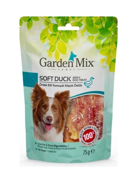 Garden Mix Ördek Etli Yumuşak Köpek Ödülü 75 Gr