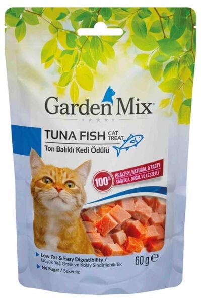 Garden Mix Ton Balıklı Kedi Ödülü 60 Gr