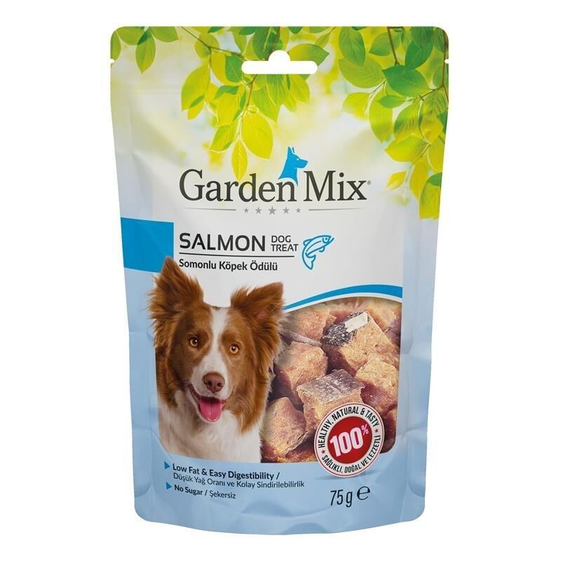 Garden Mix Somonlu Yuvarlak Köpek Ödülü 75 Gr