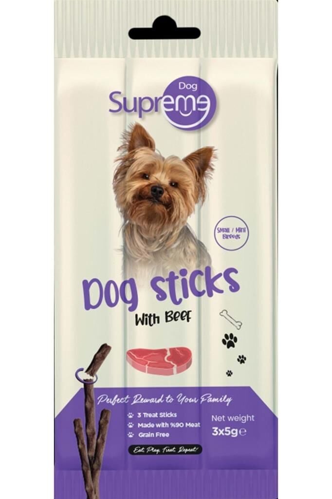 Supreme Dog Sığır Etli Ödül Çubuk 3x5 Gr