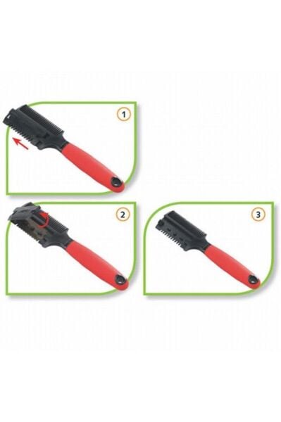 Ferplast Gro 5951 Çift Taraflı Köpek Tarağı 18,3x4,5x1,8 Cm