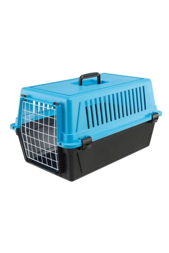 Ferplast Atlas 20 Kedi Köpek Taşıma Kutusu Mavi Azzurro