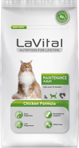 LaVital Maintenance Tavuklu Yetişkin Kedi Maması 1,5 Kg