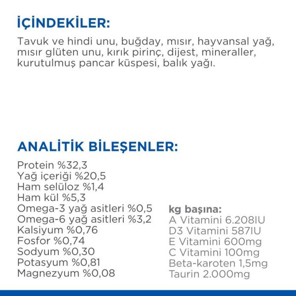 Hill's SCIENCE PLAN Yetişkin Tavuklu Kedi Maması 13+2 kg