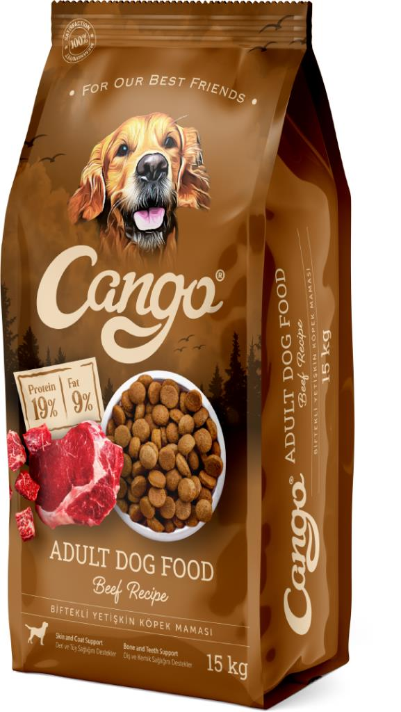Cango Biftekli Yetişkin Köpek Maması 15 Kg