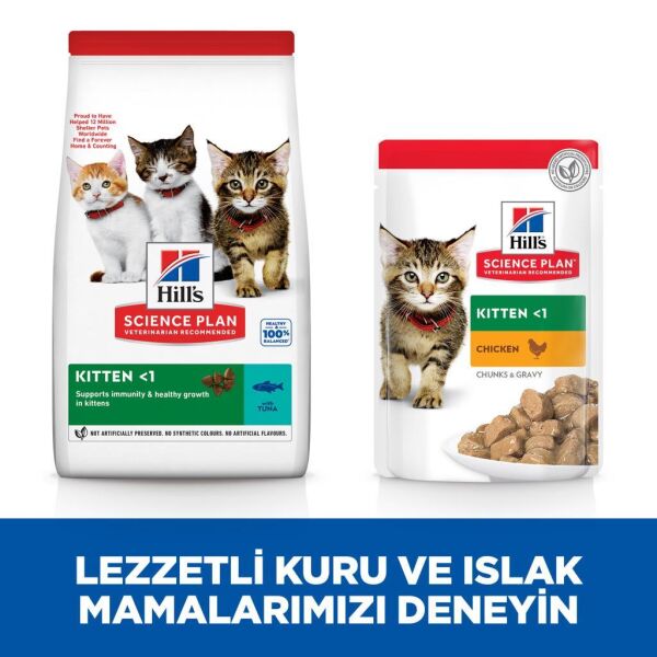 Hill's SCIENCE PLAN Ton Balıklı Yavru Kedi Maması 5+2kg