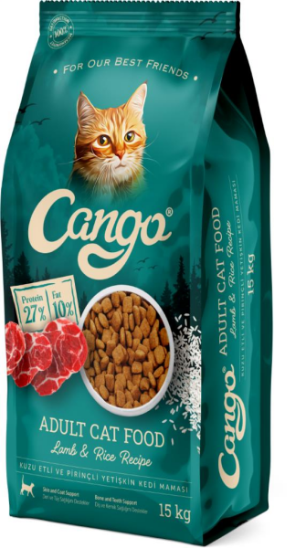 Cango Kuzu Etli Yetişkin Kedi Maması 15 Kg