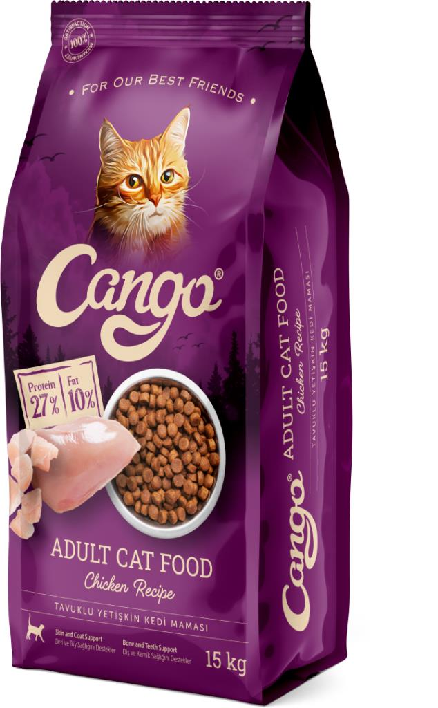 Cango Tavuk Etli Yetişkin Kedi Maması 15 Kg
