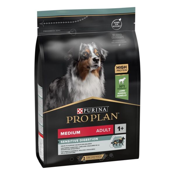 Proplan Medium Adult Kuzulu Orta Irk Yetişkin Köpek Maması 3 Kg
