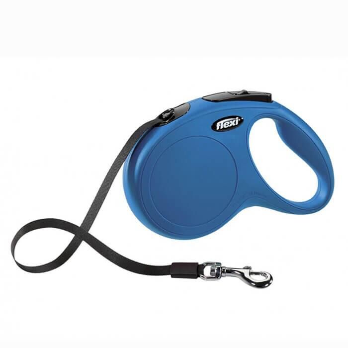 Flexi New Classic Şerit Mavi 5 Metre Medium