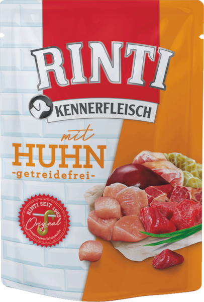 Rıntı Tavuklu Pouch Köpek Maması 400g