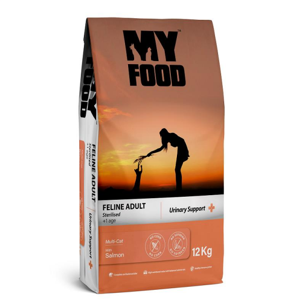 My Food Somonlu Kısırlaştırılmış Kedi Maması 12 Kg