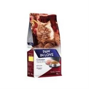 Paw in Love Tavuklu Yetişkin Kedi Maması 15 Kg
