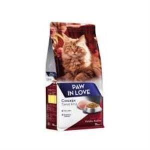 Paw in Love Tavuklu Yetişkin Kedi Maması 15 Kg