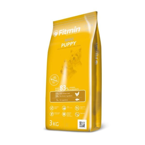 Fitmin Küçük Irk Tavuklu Yavru Köpek Maması 3 Kg