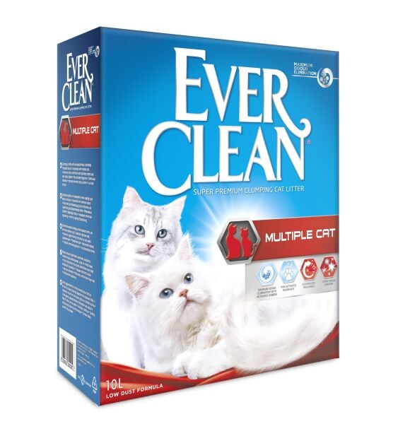Ever Clean Multiple Cat Çoklu Kullanıma Uygun Kedi Kumu 10 Lt