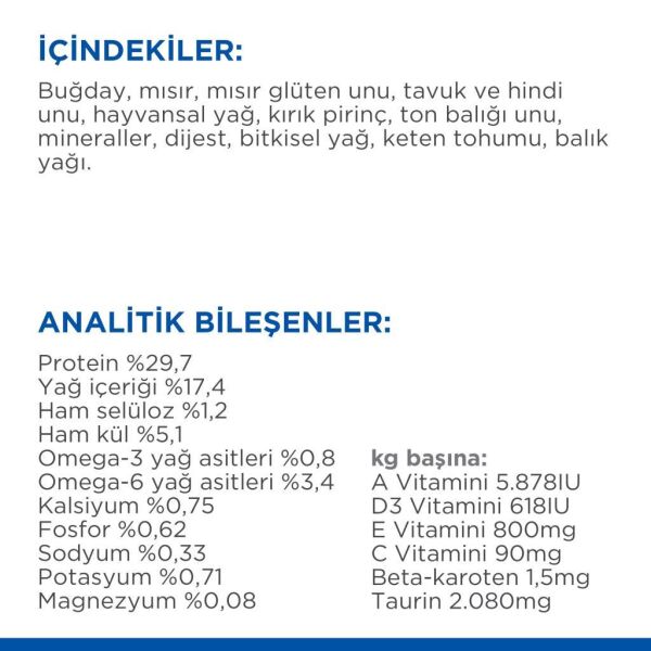 Hill's SCIENCE PLAN Ton Balıklı Yaşlı Kedi Maması 1,5 Kg
