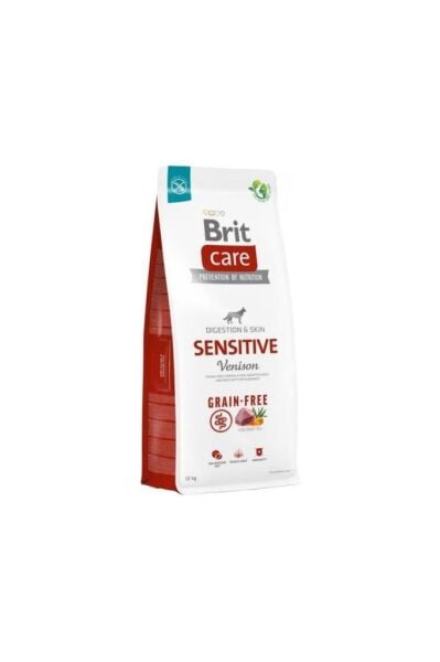 Brit Care Sensitive Digestion Tahılsız Geyikli Yetişkin Köpek Maması 12 Kg