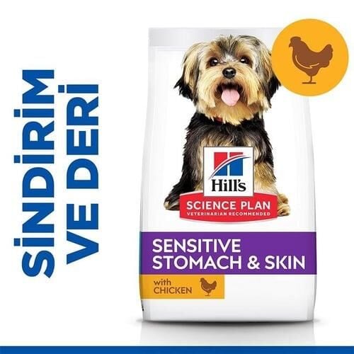 Hills Sensitive Tavuklu Küçük Irk Yetişkin Köpek Maması 1,5 Kg