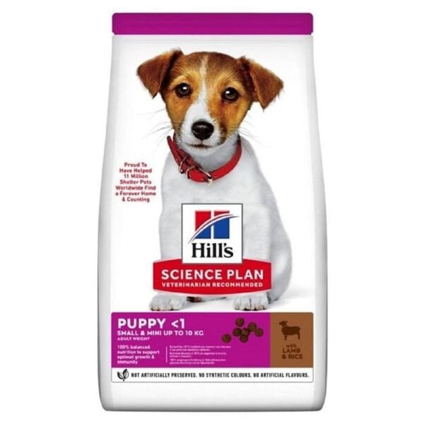 Hill's SCIENCE PLAN Kuzu Etli Küçük Irk Yavru Köpek Maması 1,5 Kg