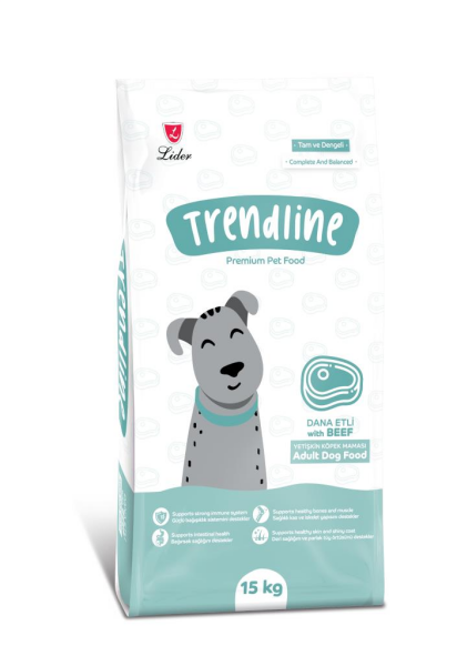 Trendline Biftekli Yetişkin Köpek Maması 15 Kg