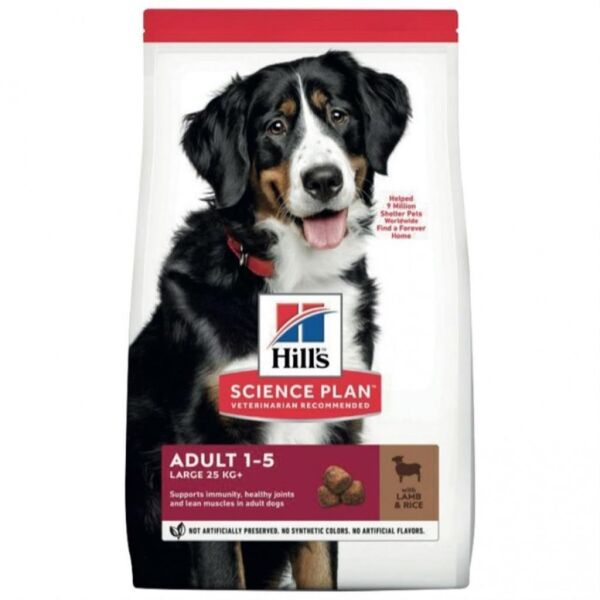 Hill's SCIENCE PLAN Kuzulu ve Pirinçli Büyük Irk Yetişkin Köpek Maması 12+2kg
